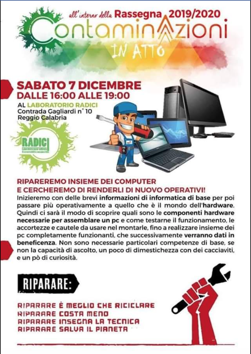 Laboratorio test e assemblaggio hardware